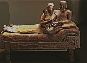 Sarcophagus with a couple, from Cerveteri.