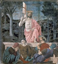 The Resurrection of Christ', 1465, by Piero della Francesca.