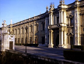 Royal Factory of Tobacco, it is now the University of Seville, by Juan Wanderboch and José Vicent?
