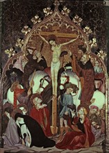 The Calvary', end of the altarpiece of Saint Francis and the Franciscan orders, temple on wood ma?