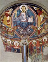 Pantocrator in the apse of the church of Sant Climent de Taüll in the Vall de Boi (Boi Valley), A?