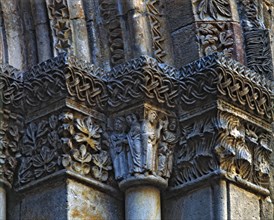 Capital of the Visitation at the cathedral of Barcelona.