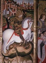 'St. George', detail of one of the tables in the 'Altarpiece of the Virgin, St. Michael and St. ?