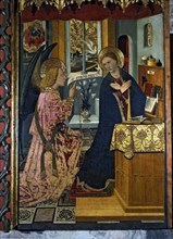 The Annunciation', table from the 'Altarpiece of the Constable of Portugal', painting on wood, 14?