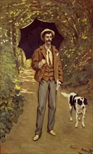 'Man with umbrella', 1867.
