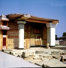 Palace of Knossos. Processions Corridor.