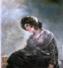 'The Milkmaid of Bordeaux', by Francisco de Goya.