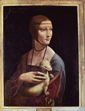 Lady with a stoat', by Leonardo da Vinci.