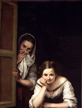 Girls in the window', by Bartolomé Murillo.