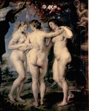 'The Three Graces', work of Peter Paul Rubens.