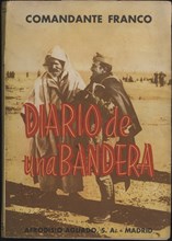 Cover of the book 'Diario de una bandera', by Major Franco, published in Madrid in 1956.