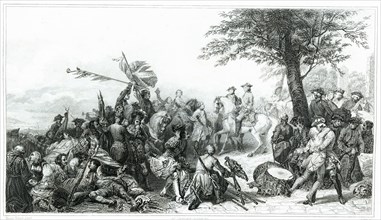 Battle of Fontenoy (Belgium) as part of the War of Austrian Succession; French victory against th?