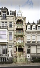 Maison St. Cyr, 11 Square Ambiorix, Brussels, Belgium, (1900), c2014-2017. Artist: Alan John Ainsworth.