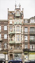 Maison de Beck, 9 Avenue Paul Dejaer, Brussels, Belgium, (1905), c2014-c2017. Artist: Alan John Ainsworth.
