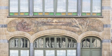Maison-Atelier Louise de Hem, 15-17 Rue Darwin, Brussels, Belgium, (1902-1905), c2014-c2017. Artist: Alan John Ainsworth.