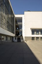 The Bauhaus building, Dessau, Germany, 2018.  Artist: Alan John Ainsworth.
