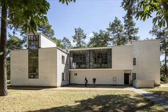 Masters' House. The Bauhaus building, Dessau, Germany, 2018. Artist: Alan John Ainsworth.