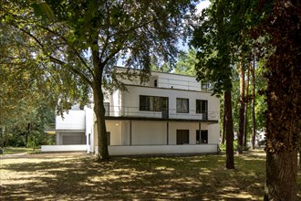 Masters' House. The Bauhaus building, Dessau, Germany, 2018.  Artist: Alan John Ainsworth.
