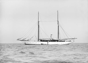 The steam yacht 'Caroline', 1912. Creator: Kirk & Sons of Cowes.