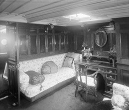 A boudoir on steam ship 'Venetia', 1920. Creator: Kirk & Sons of Cowes.