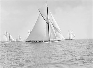 Start for the King's Cup yacht race. Creator: Kirk & Sons of Cowes.