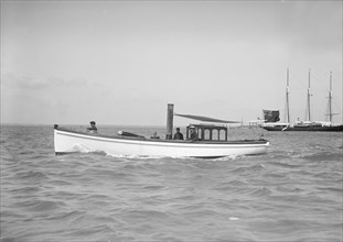W. White & Sons launch, 1911. Creator: Kirk & Sons of Cowes.