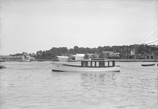 Mitcham launch, 1911. Creator: Kirk & Sons of Cowes.