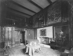 Dining Room at Carisbrooke Castle, Isle of Wight, c1930. Creator: Kirk & Sons of Cowes.