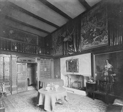 Dining Room at Carisbrooke Castle, Isle of Wight, c1930. Creator: Kirk & Sons of Cowes.