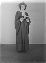 Female chorister, (Isle of Wight?), c1935. Creator: Kirk & Sons of Cowes.