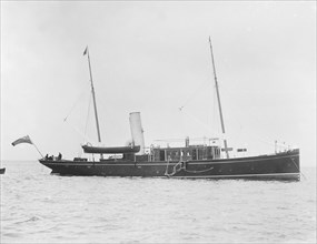 The steam yacht 'Oriana'. Creator: Kirk & Sons of Cowes.