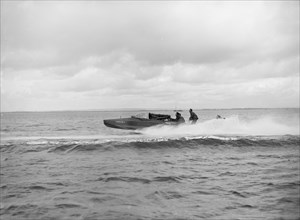 The French 400 hp hydroplane 'Despujols I', 1913. Creator: Kirk & Sons of Cowes.