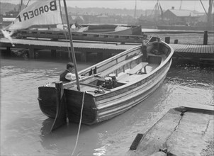 Mitcham launch, 1912. Creator: Kirk & Sons of Cowes.