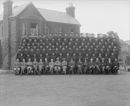 Group portrait, c1935.  Creator: Kirk & Sons of Cowes.