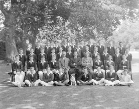 Group portrait, c1935.  Creator: Kirk & Sons of Cowes.