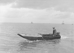 Mr Baker's boat, 1922. Creator: Kirk & Sons of Cowes.