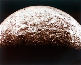 Surface of the planet Mercury. Creator: NASA.