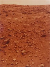 Martian planet surface, Viking 1 Mission to Mars, 1976. Creator: NASA.