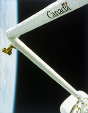 Manipulator arm deployed during the second Space Shuttle flight, November 1981. Creator: NASA.