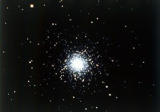 Bright cluster of stars. Creator: NASA.