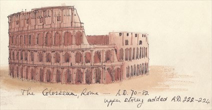 'The Colosseum, Rome - AD 70-82', (1951). Creator: Shirley Markham.
