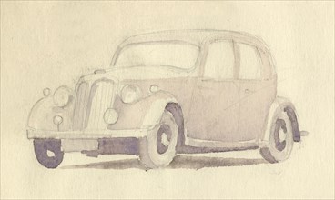 Car, 1951. Creator: Shirley Markham.