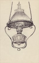 Paraffin lamp, c1950. Creator: Shirley Markham.