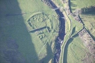 Remains of a Romano-British enclosed settlement, near Barnard Castle, County  Durham, 2014