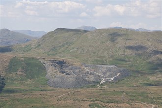 Broughton Moor slate quarry, Cumbria, 2014