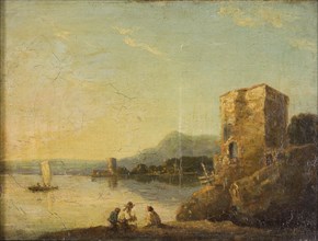 Coast scene near Naples, c1750-1780.