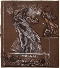 Figure Study for a War Memorial, c1920.