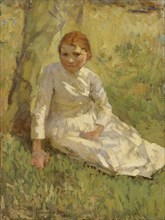 Girl in a field, 1897.