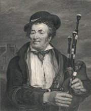 The Bag Piper, from a picture by David Wlkie, R.A.'