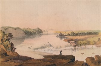 Falls of the Rio Salado', 1857-1859.